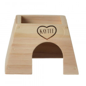 Kaytee Woodland Get A Way House - Small Mouse (5"L x 4.5"W x 3.25"H)