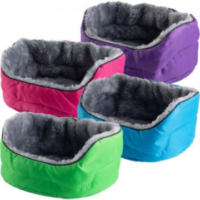Kaytee Critter Cuddle-E-Cup Small Pet Bed Assorted Colors - 1 count - 12"L x 10"W x 5.5"H