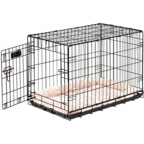 Precision Pet Pro Value by Great Crate - 1 Door Crate - Black - Model 4000 (36"L x 23"W x 25"H) For Dogs up to 70 lbs