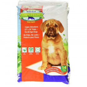 Penn Plax Dry-Tech Dog and Puppy Training Pads 23" x 24" - 14 count