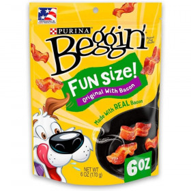 Purina Beggin' Strips Bacon Flavor Fun Size - 6 oz