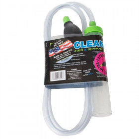 Python Pro-Clean Gravel Washer & Siphon Kit with Squeeze - Medium - Aquariums up to 20 Gallons - (10"L x 2"D)