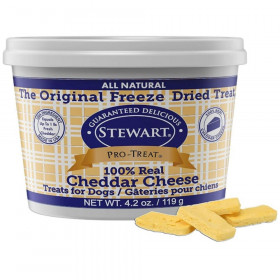 Stewart Freeze Dried Cheddar Cheese Dog Treats - 4.2 oz