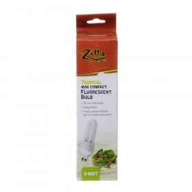 Zilla Mini Compact Fluorescent Bulb - Tropical - 1 Pack - (6 Watt)