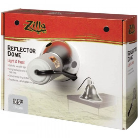 Zilla Reflector Dome with Ceramic Socket - 60 Watts (5.5" Diameter)