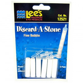 Lees Discard-A-Stone Fine Bubble - 6 Pack