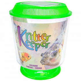 Lees Round Kritter Keeper - Medium - 7.25" Diameter x 8.5" High