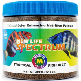 New Life Spectrum Tropical Fish Food Medium Sinking Pellets - 300 g