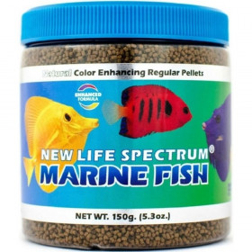 New Life Spectrum Marine Fish Food Regular Sinking Pellets - 150 g