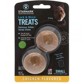 Starmark Lock and Block Treats Chicken Flavor Small - 1 count