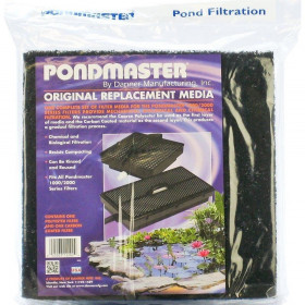 Pondmaster Original Replacement Media - Carbon & Poyester Pads (12" Long x 12" Wide)