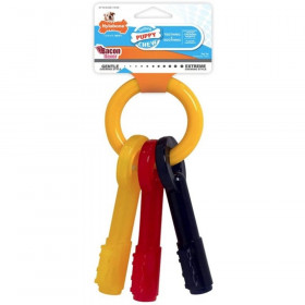 Nylabone Puppy Chew Teething Keys Chew Toy - Large (For Dogs up to 35 lbs)