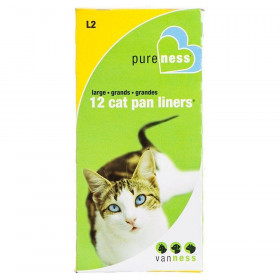 Van Ness Cat Pan Liners - Large (12 Pack)
