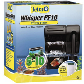 Tetra Whisper PF10 Power Filter - PF10 (5-10 Gallon Aquariums)