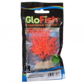 GloFish Orange Aquarium Plant - Small - (4"-5.5" High)