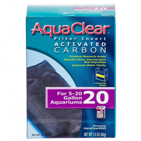 Aquaclear Activated Carbon Filter Inserts - For Aquaclear 20 Power Filter