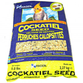 Hagen Cockatiel Seed - VME - 5 lbs