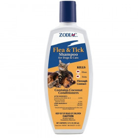 Zodiac Flea & Tick Shampoo For Dogs & Cats - 12 oz