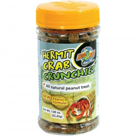 Zoo Med Hermit Crab Crunchies Natural Peanut Treat - 1.85 oz