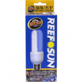 Zoo Med Aquatic Reef Sun 50/50 Compact Flourescent Bulb - 10 Watts (5" Bulb)