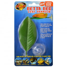 Zoo Med Aquatic Betta Bed Leaf Hammock - Large - 1 Count - (5" Long)