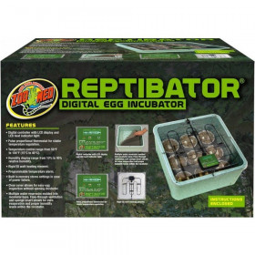 Zoo Med ReptiBator Digital Egg Incubator - 55 Watt (18"L x 18"W x 9.5"H)