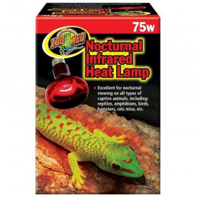 Zoo Med Nocturnal Infrared Heat Lamp - 75 Watts