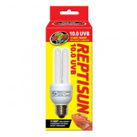 Zoo Med ReptiSun 10.0 UVB Mini Compact Flourescent Replacement Bulb - 13 Watts (6" Bulb)