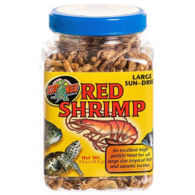 Zoo Med Large Sun-Dried Red Shrimp - 2.5 oz