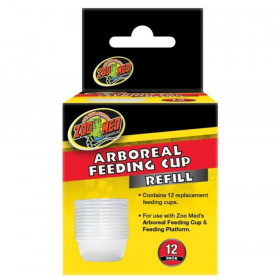 Zoo Med Arboreal Feeding Cup Refill - 12 count