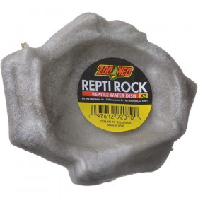 Zoo Med Repti Rock - Reptile Water Dish - X-Small (4.5" Long x 4" Wide)
