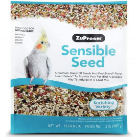ZuPreem Sensible Seed Enriching Variety for Medium Birds - 2 lbs