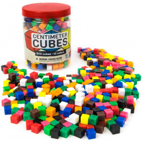 500 Centimeter Cubes with Storage Container