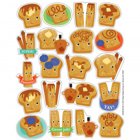 Cinnamon Scented Stickers, Pack of 80