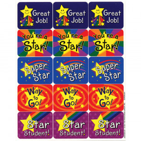 Stars Success Stickers