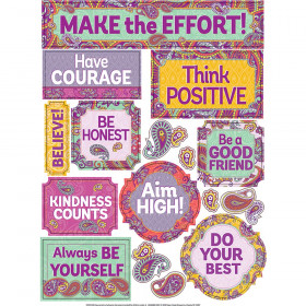 Positively Paisley Window Clings, 16 Pieces