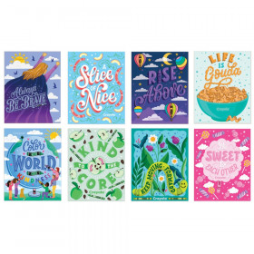 Crayola Colors of Kindness Mini Poster Set, 8 Posters