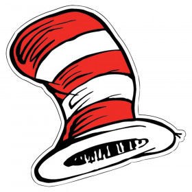 The Cat in the Hat Hats Paper Cut-Outs, 36/pkg