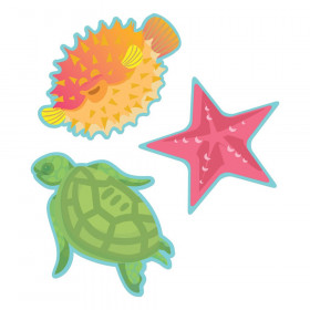 Seas the Day Fish Paper Cut-Outs, Pack of 36