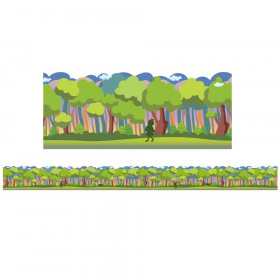 Once Upon A Dream Forest Extra Wide Die-Cut Deco Trim, 37 Feet