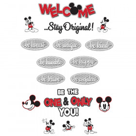 Mickey Mouse Throwback Stay Original Mini Bulletin Board Set
