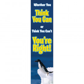 Whether You Think You Can Vertical Banner