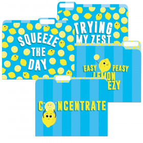 Always Try Your Zest File Folders, Pack of 4