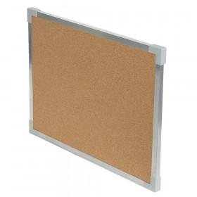 Aluminum Framed Cork Board, 18" x 24"