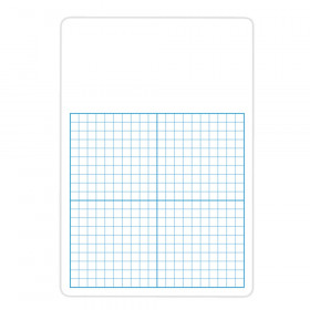 1/2" Graph Dry Erase Board, 11" x 16, Pack of 12
