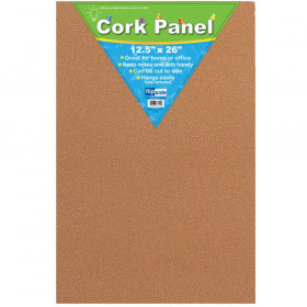 Cork Panel, 12 1/2" x 26"