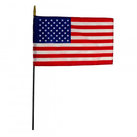 Nylon U.S. Classroom Flag, 12" x 18"