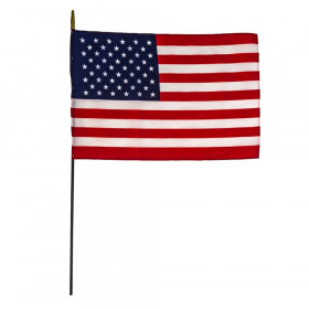 Nylon U.S. Classroom Flag, 16" x 24"