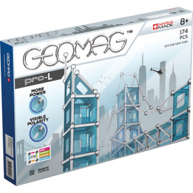 Geomag PRO L Building Set, 174 Pieces