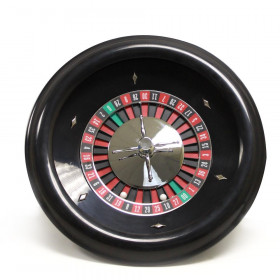 18 Premium Bakelite Roulette Wheel with 2 Roulette Balls"